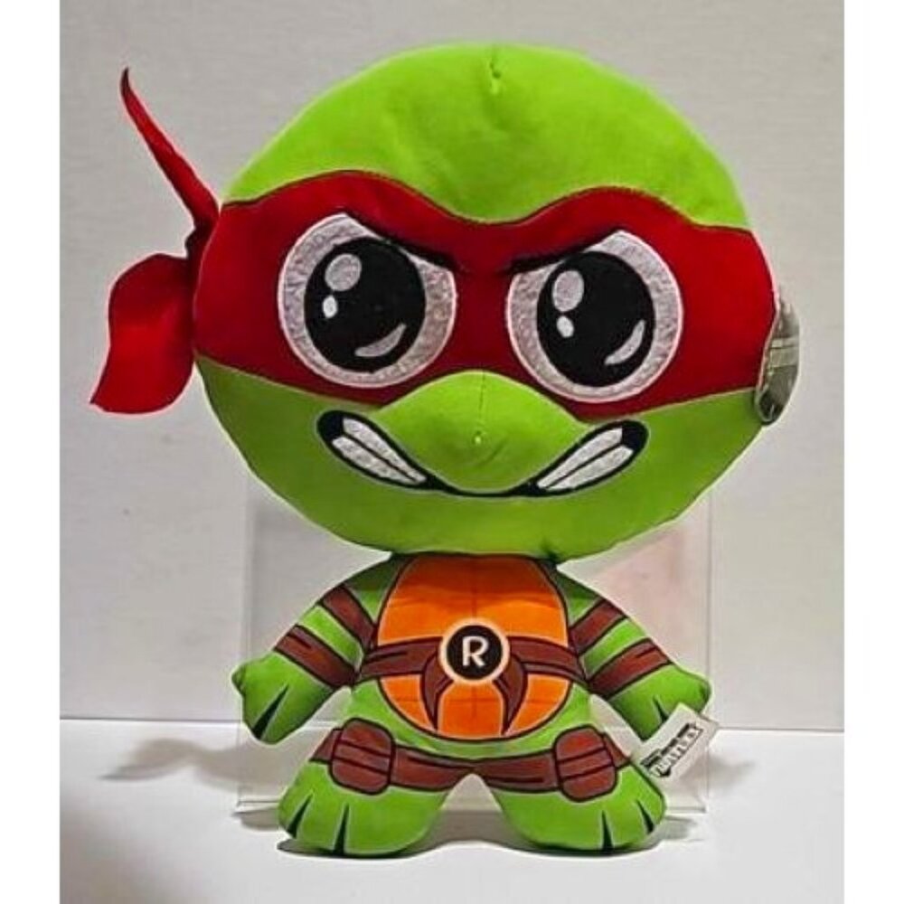 Nickelodeon Teenage Mutant Ninja Turtles Raphael Plush Toy With Tags 12" Tall